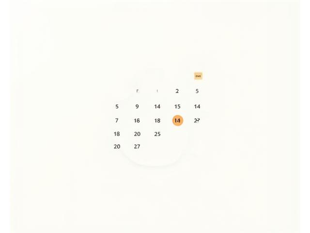2023年11月のリトリート予約カレンダーの静的プレースホルダー画像。利用可能な日程が緑色でハイライトされている。